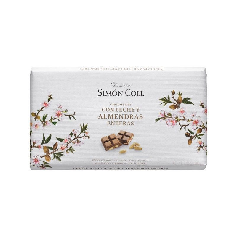 CHOCOLATE ALMENDRAS/LECHE COLL 200g
